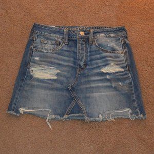 American Eagle Denim Mini Skirt